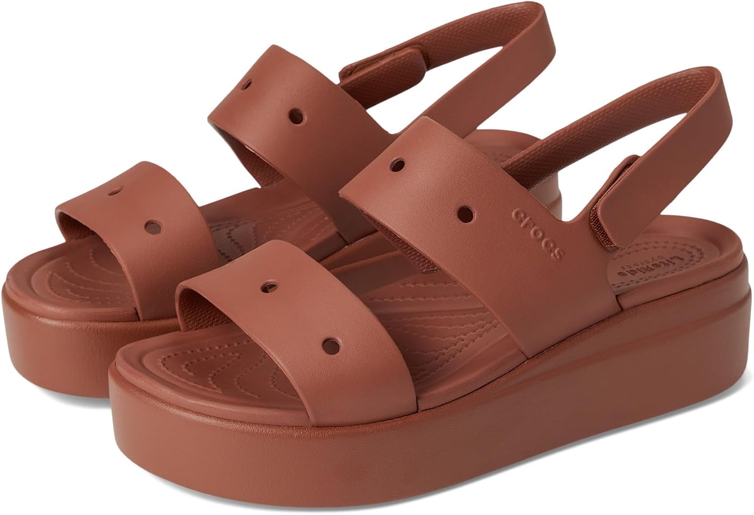 Platform Wedge Sandals - Womens