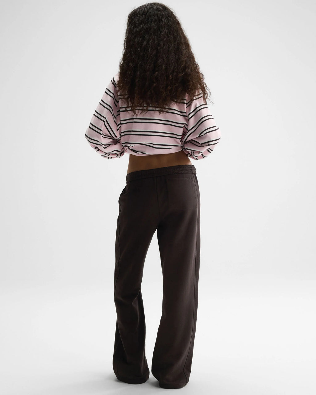 Stripe Long Sleeve T-shirt - Cloud Pink