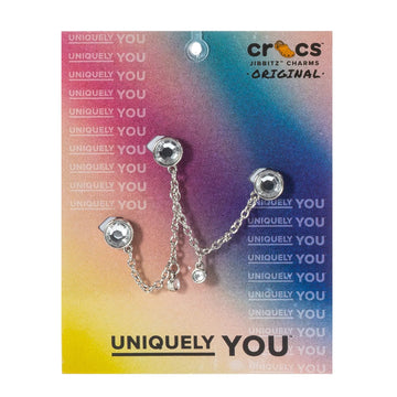 Silver Metal Triple Gem Chain product image