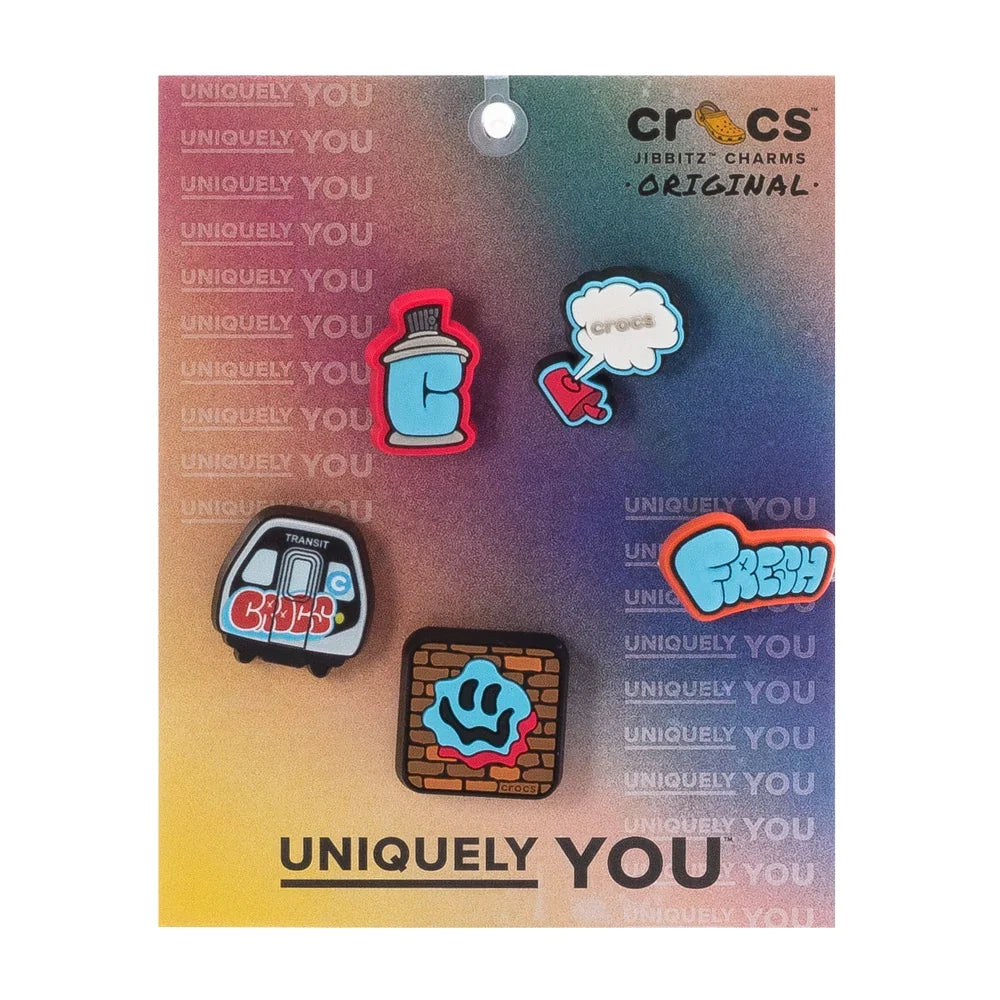 Graffiti clogs 5 Pack Shoe Charms product image