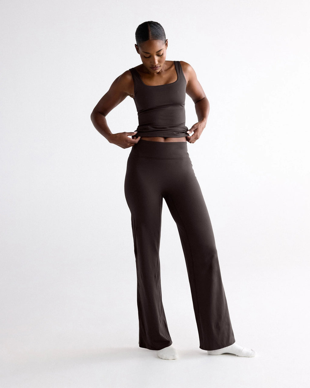 Yoga Pant - Coffee Bean