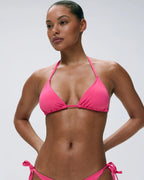 Triangle Bikini Top - Hot Pink