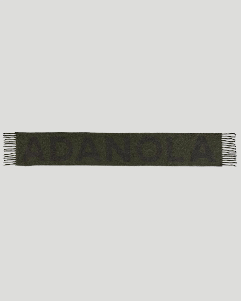 Knit Scarf - Fern Green