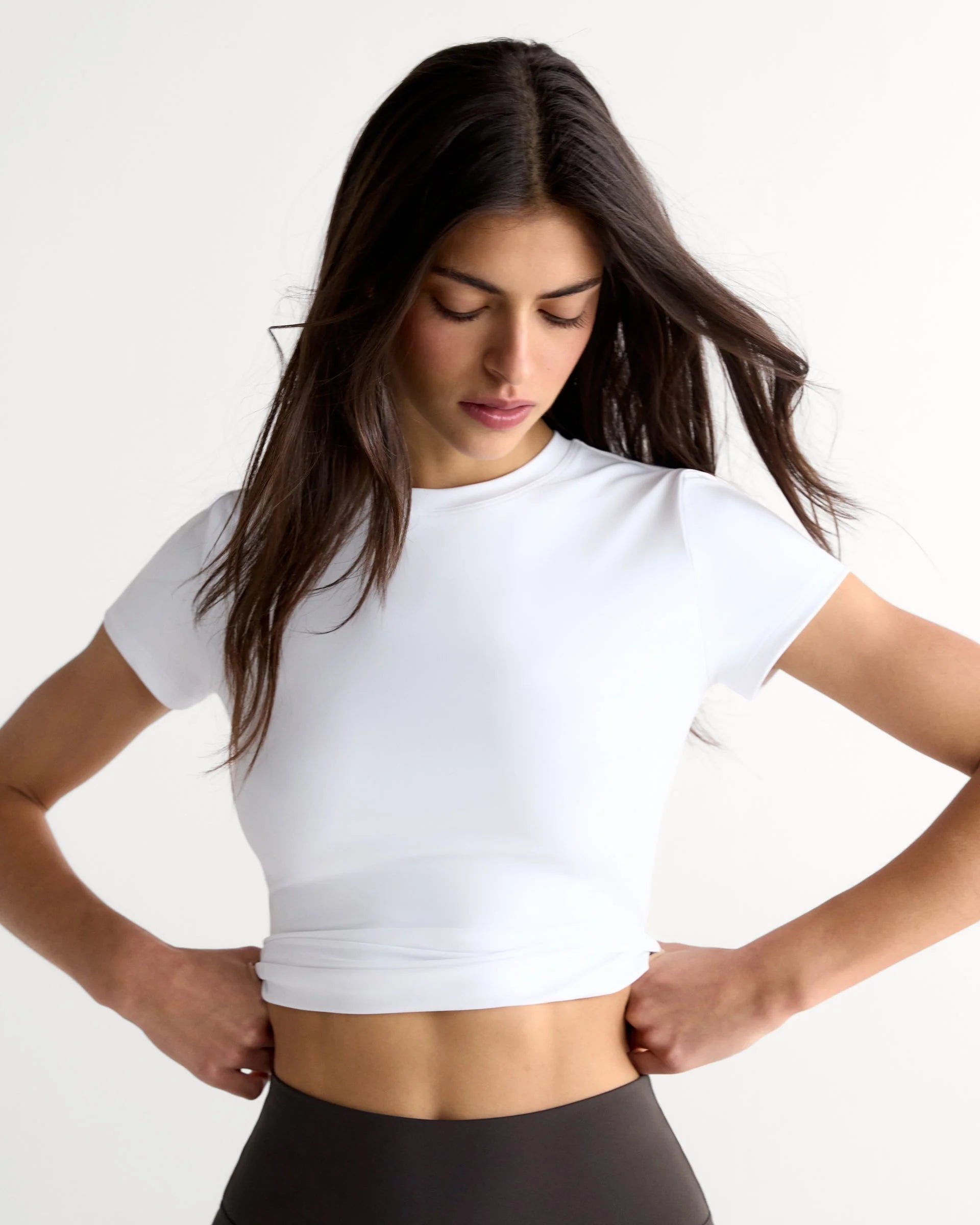 Ultimate Short Sleeve Top - White