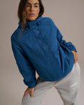Padded Windbreaker Jacket - College Blue