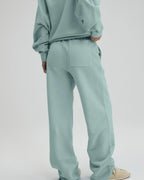 Echo Washed Straight Leg Sweatpants - Ocean Blue/Midnight Blue