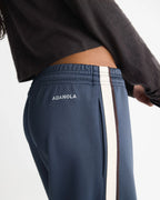 Side Stripe Track Pants - Midnight Blue