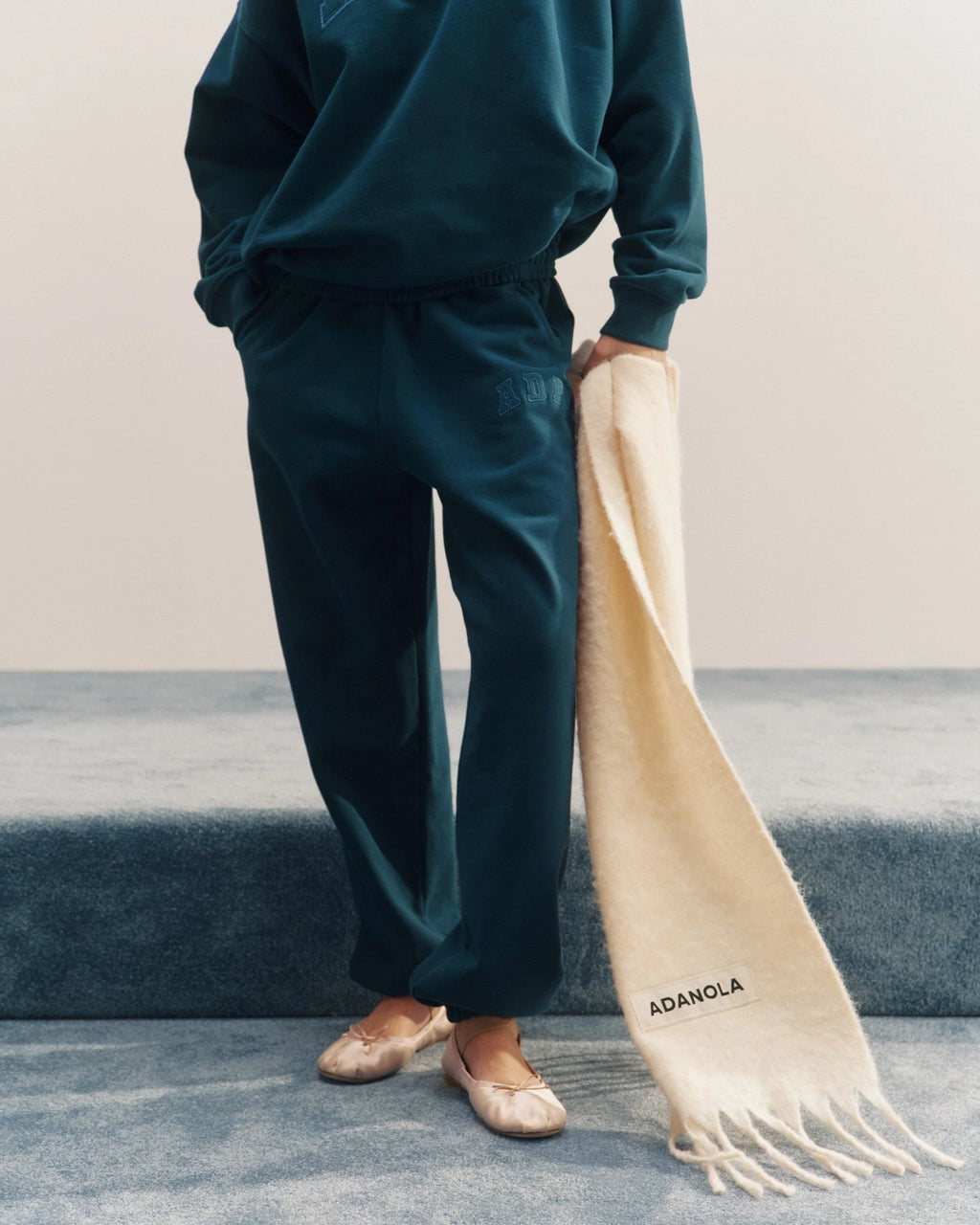 ADA Sweatpants - Teal Blue