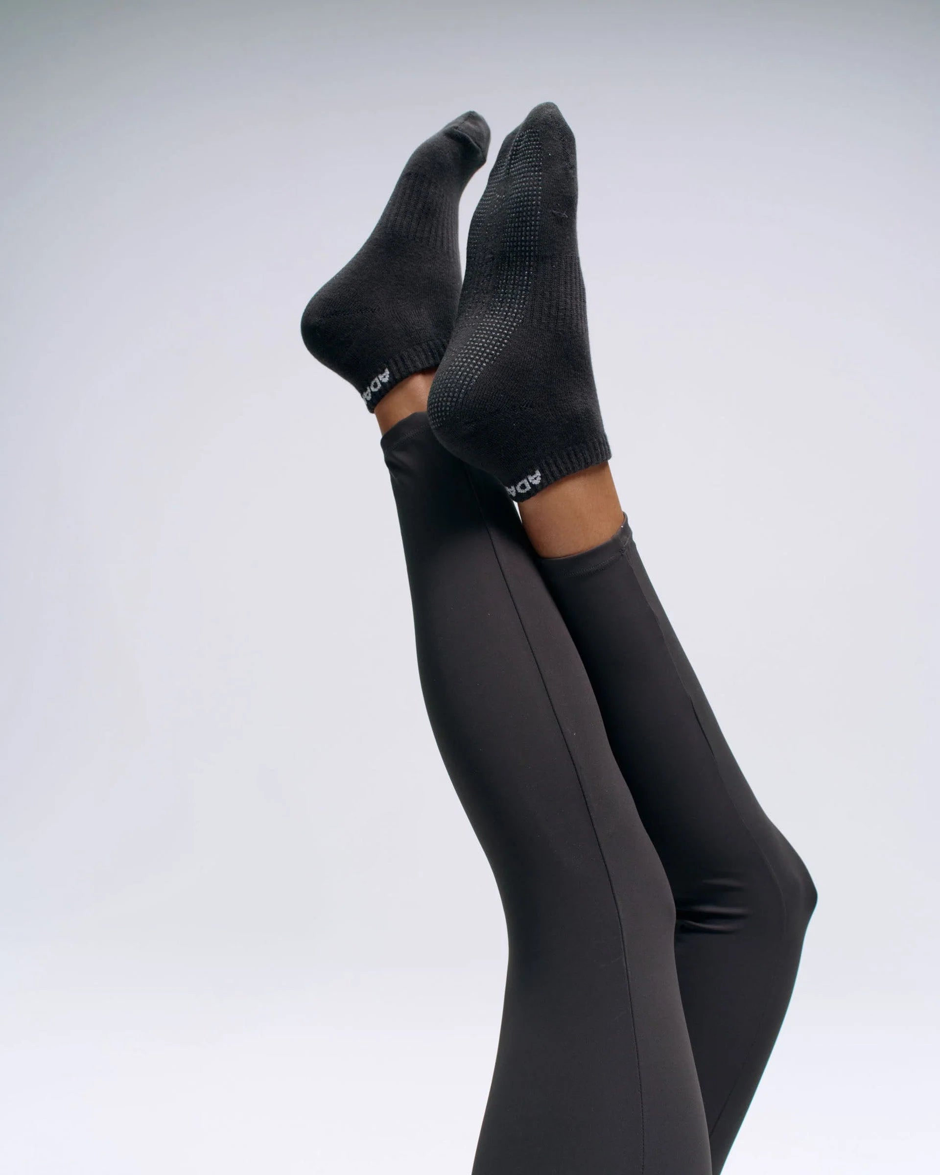 Pilates Grip Socks - Graphite Grey
