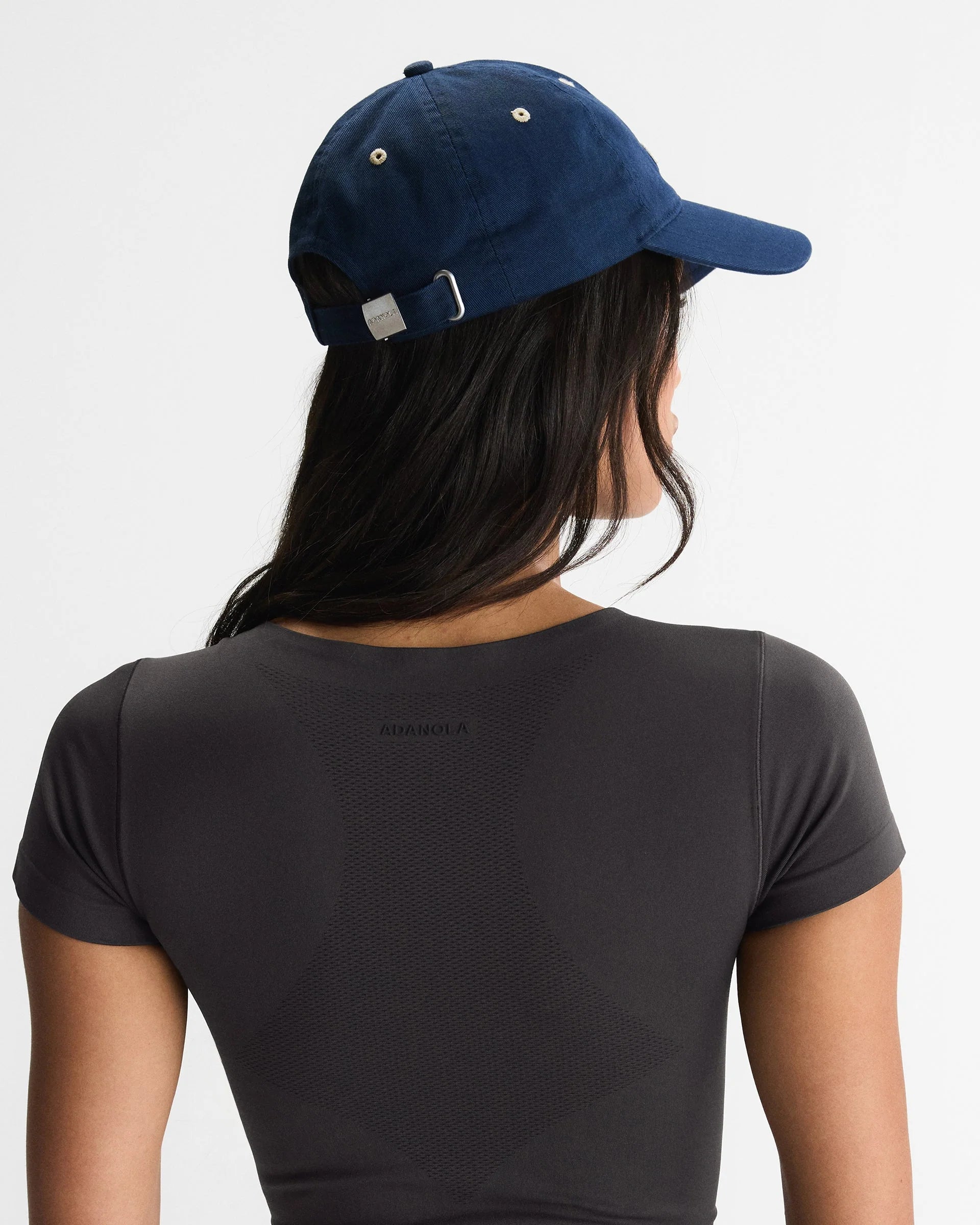 Signature Applique Cap - Navy Blue