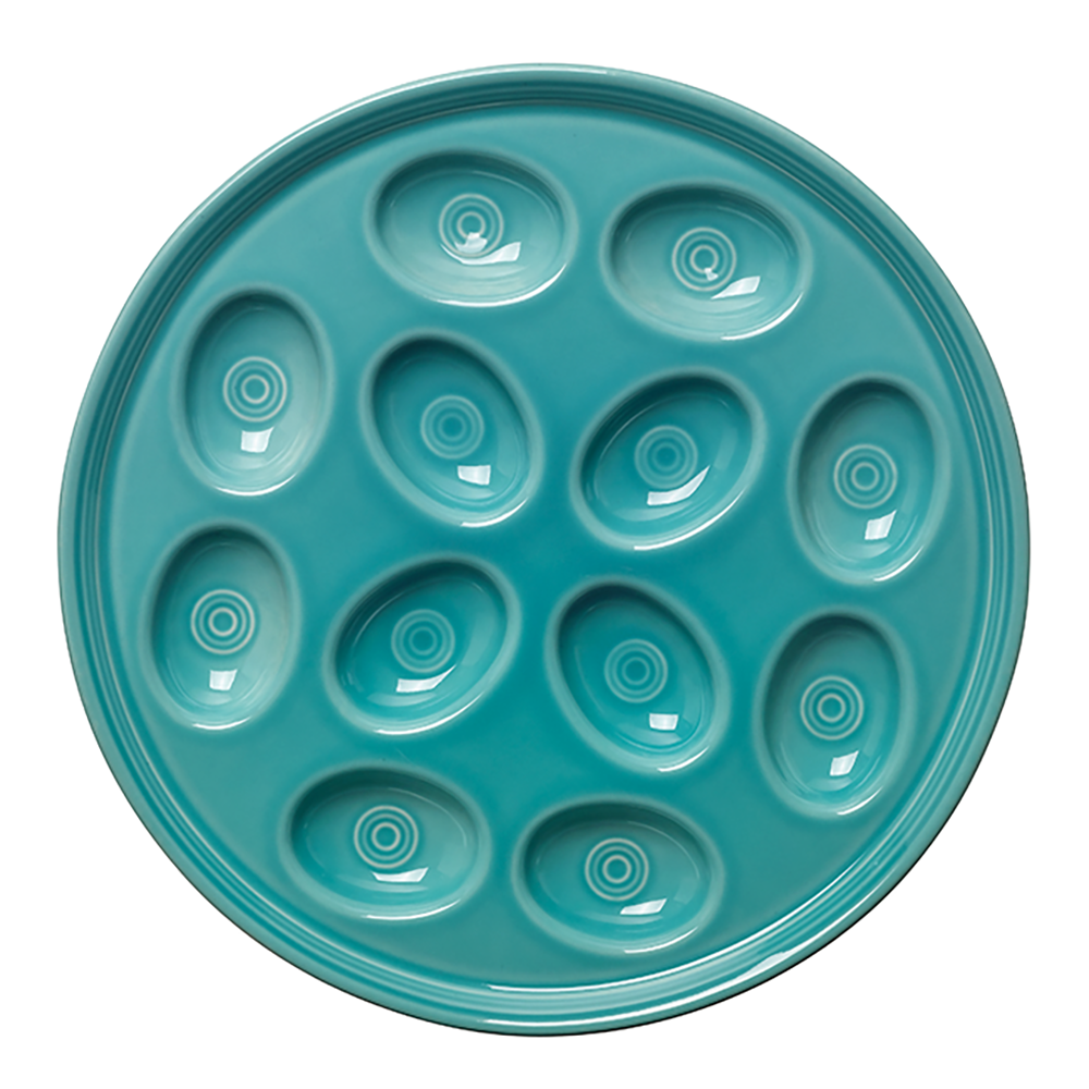 Retired Round Egg Serving Platter 11 1/4 Inch