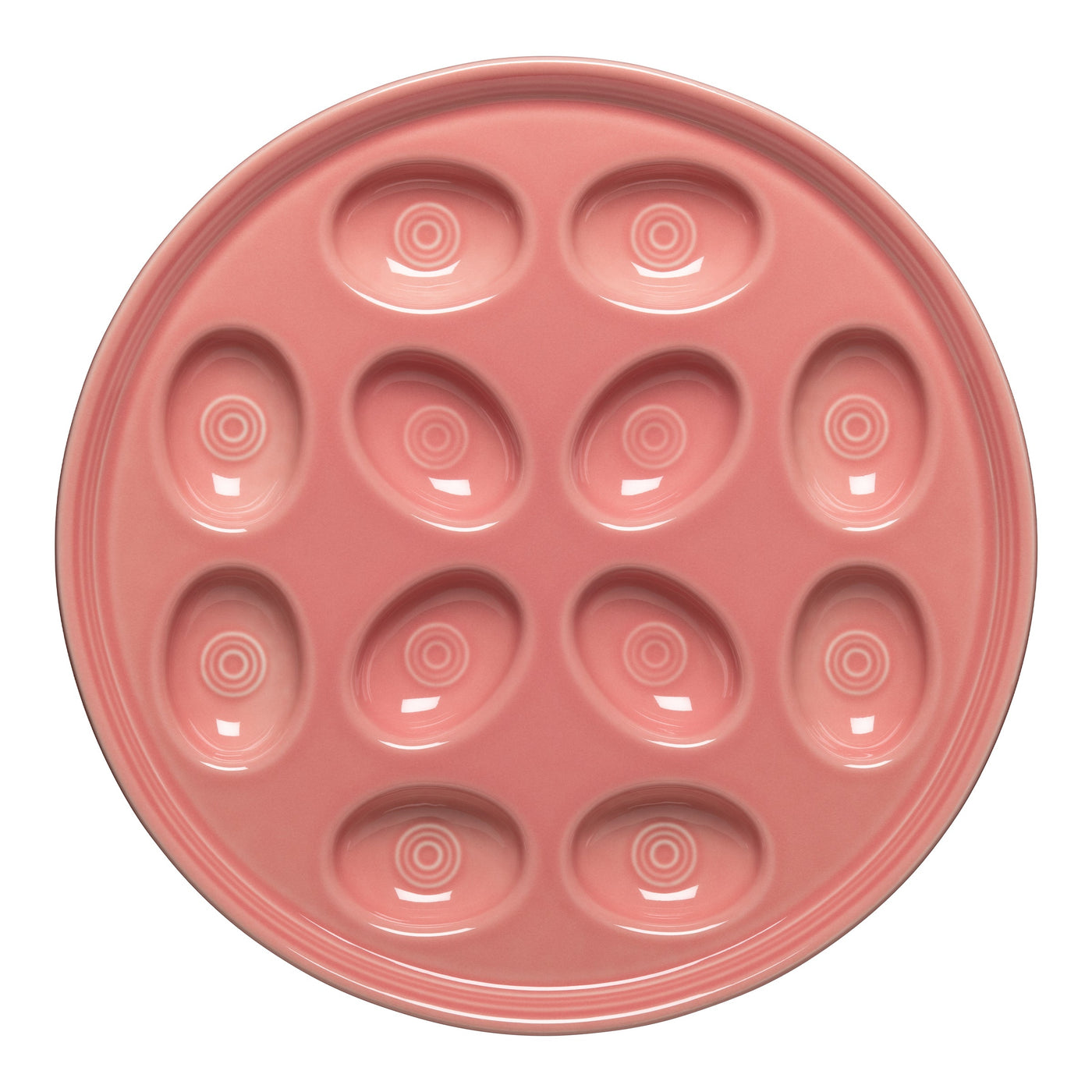 Retired Round Egg Serving Platter 11 1/4 Inch