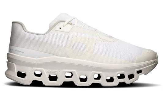 On Running Cloudmonster Void All White (M)