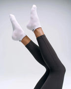Pilates Grip Socks - White