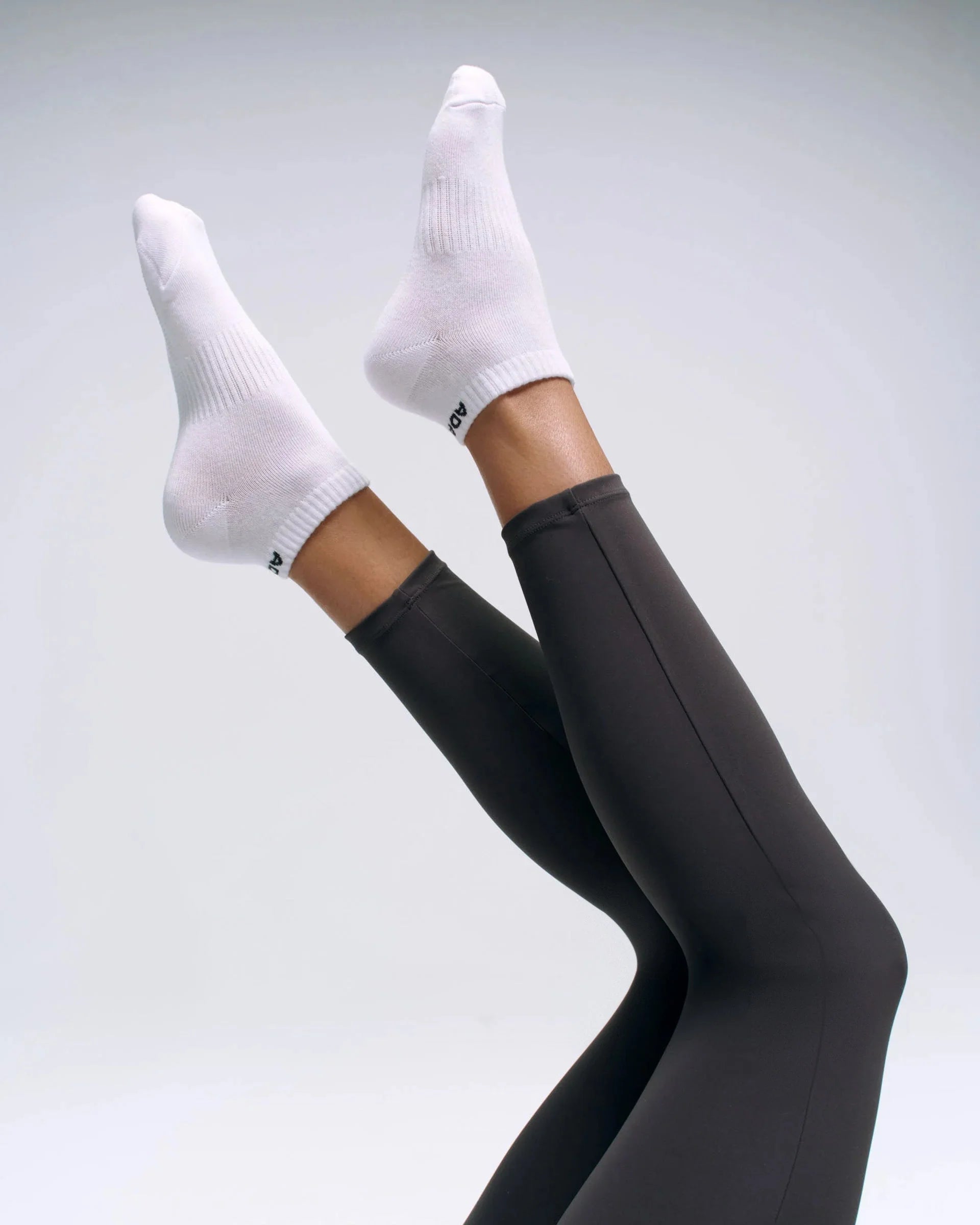 Pilates Grip Socks - White