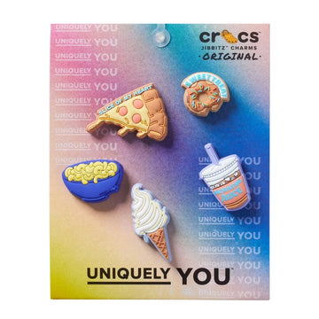 Funny Foods 5 Pack Shoe Charms product image