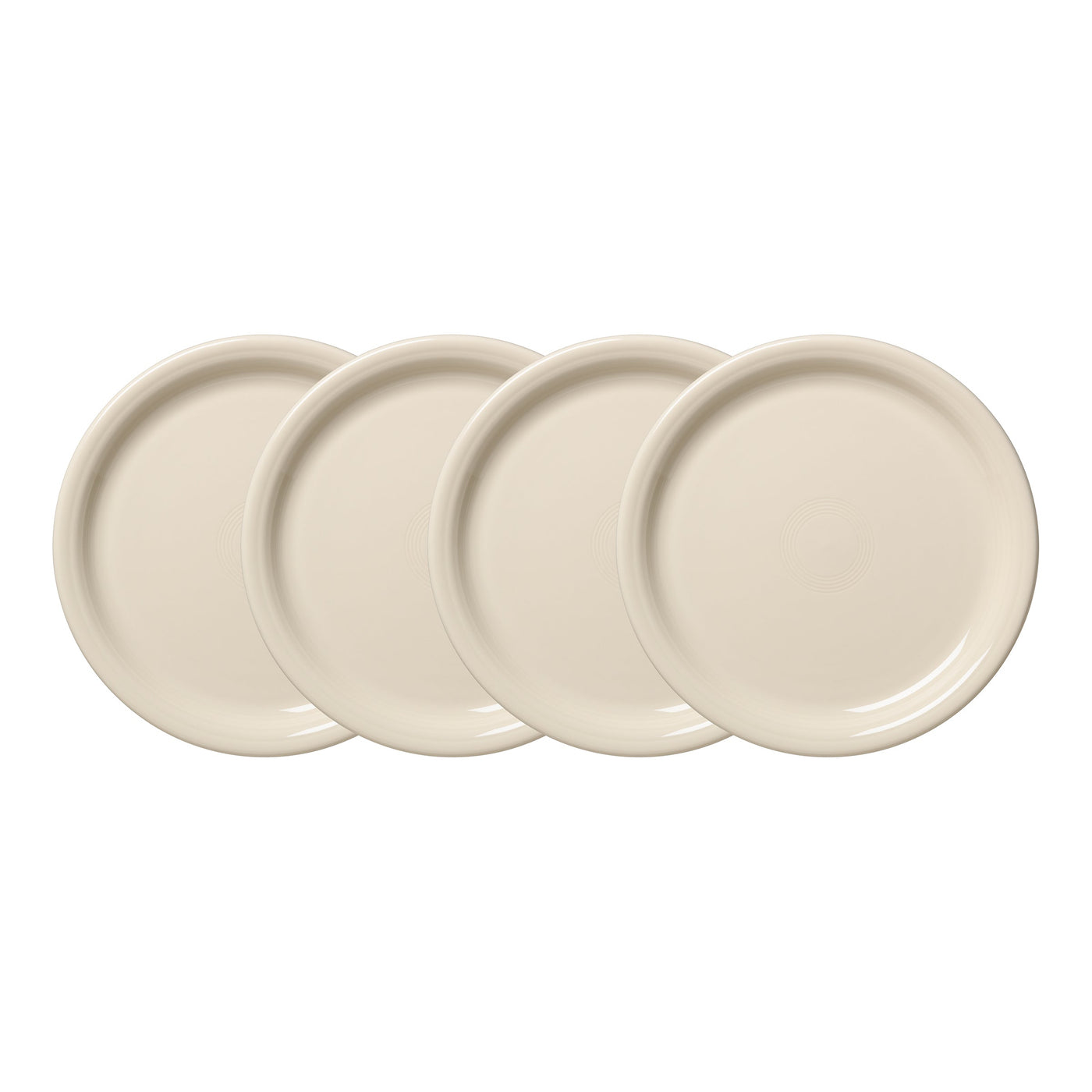 Linen Set of 4 Bistro Coupe 9 Inch Luncheon Plate