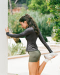 Ultimate Ultra Crop Shorts - Olive Green