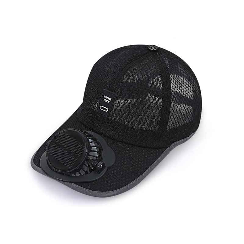 Solar Charging Fan Hat – Cooling Baseball Cap