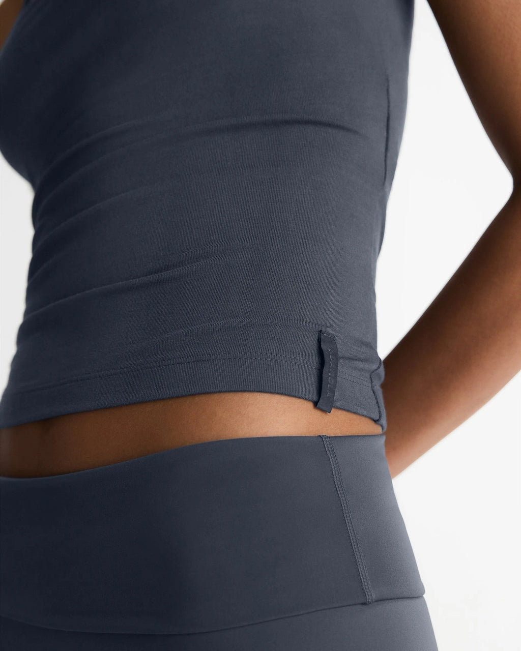 Soft Modal Skinny Strap Cami Top - Midnight Blue