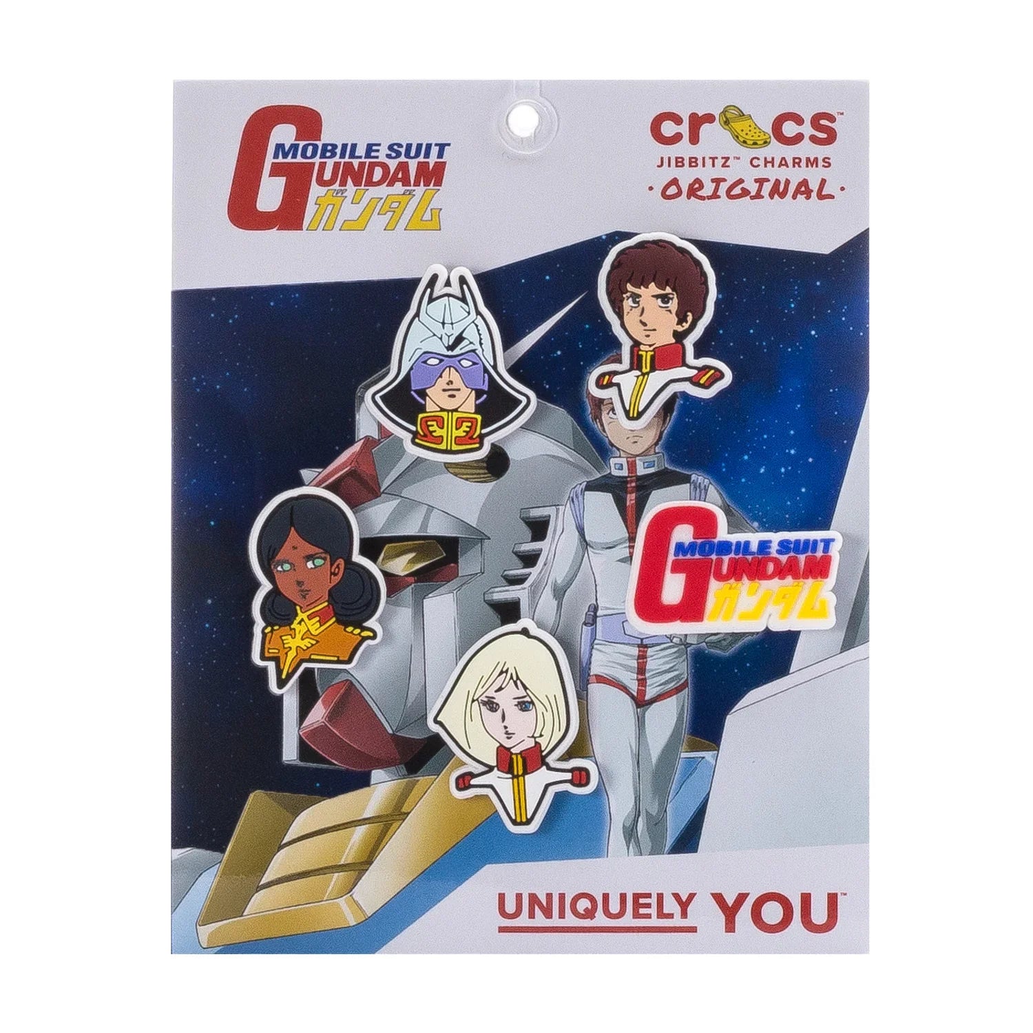 Gundam 5 Pack Shoe Charms product image