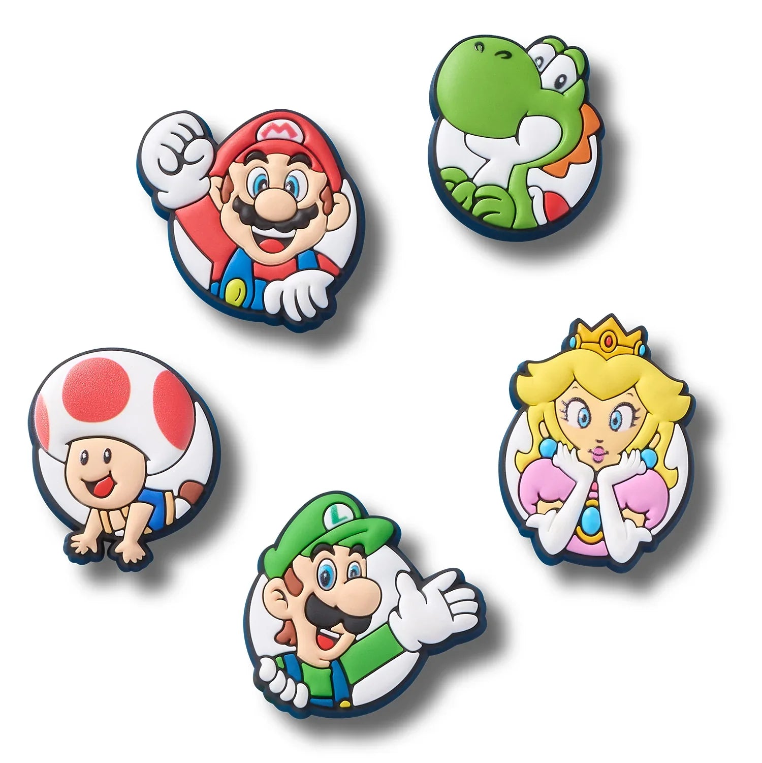Super Mario Core 5 Pack Shoe Charms detail image 2