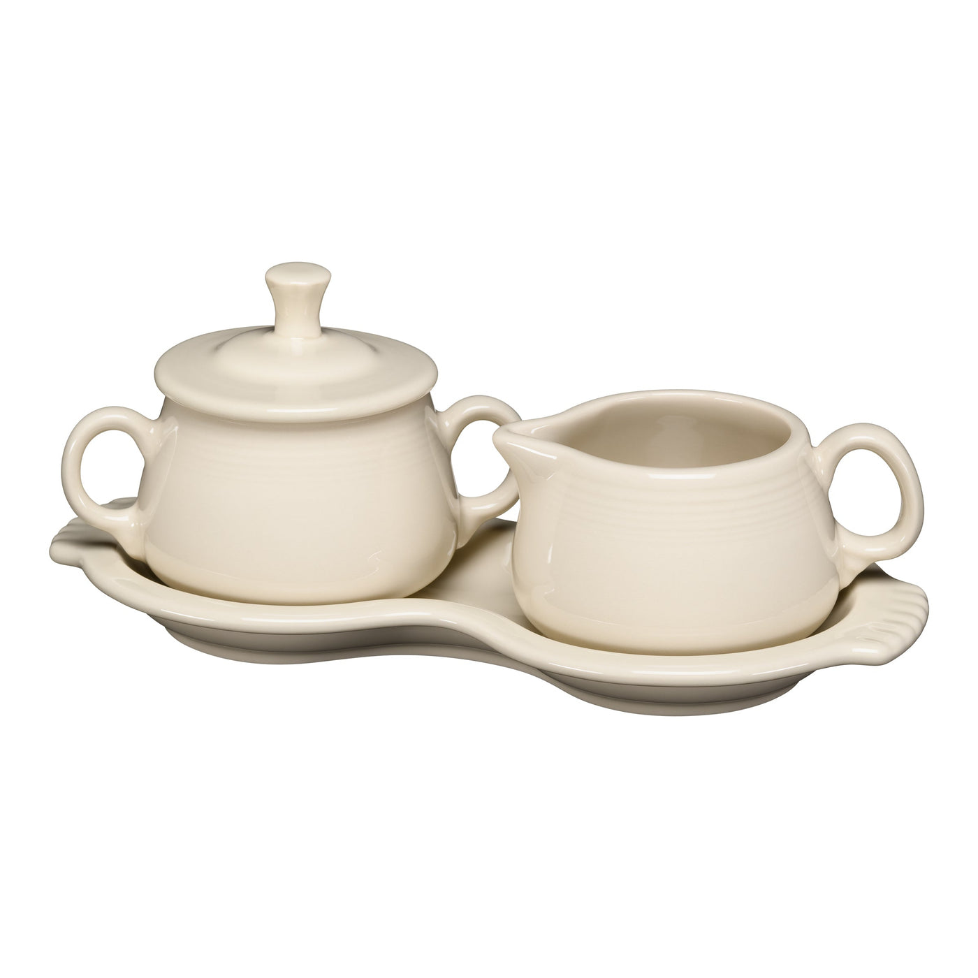 Retired 4-Piece Sugar Bowl and Creamer Set with Tray
