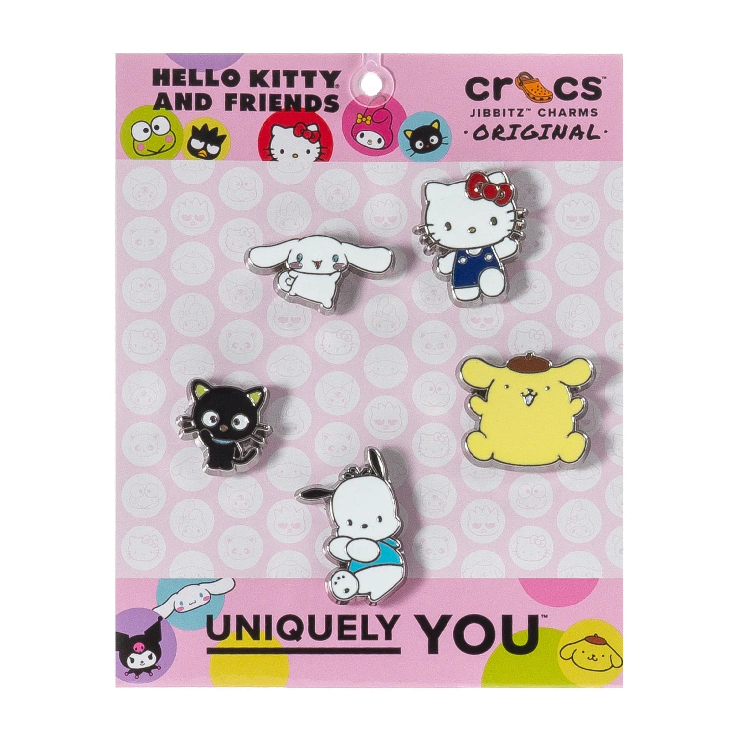 Hello Kitty Friends Enamel 5 Pack Shoe Charms product image