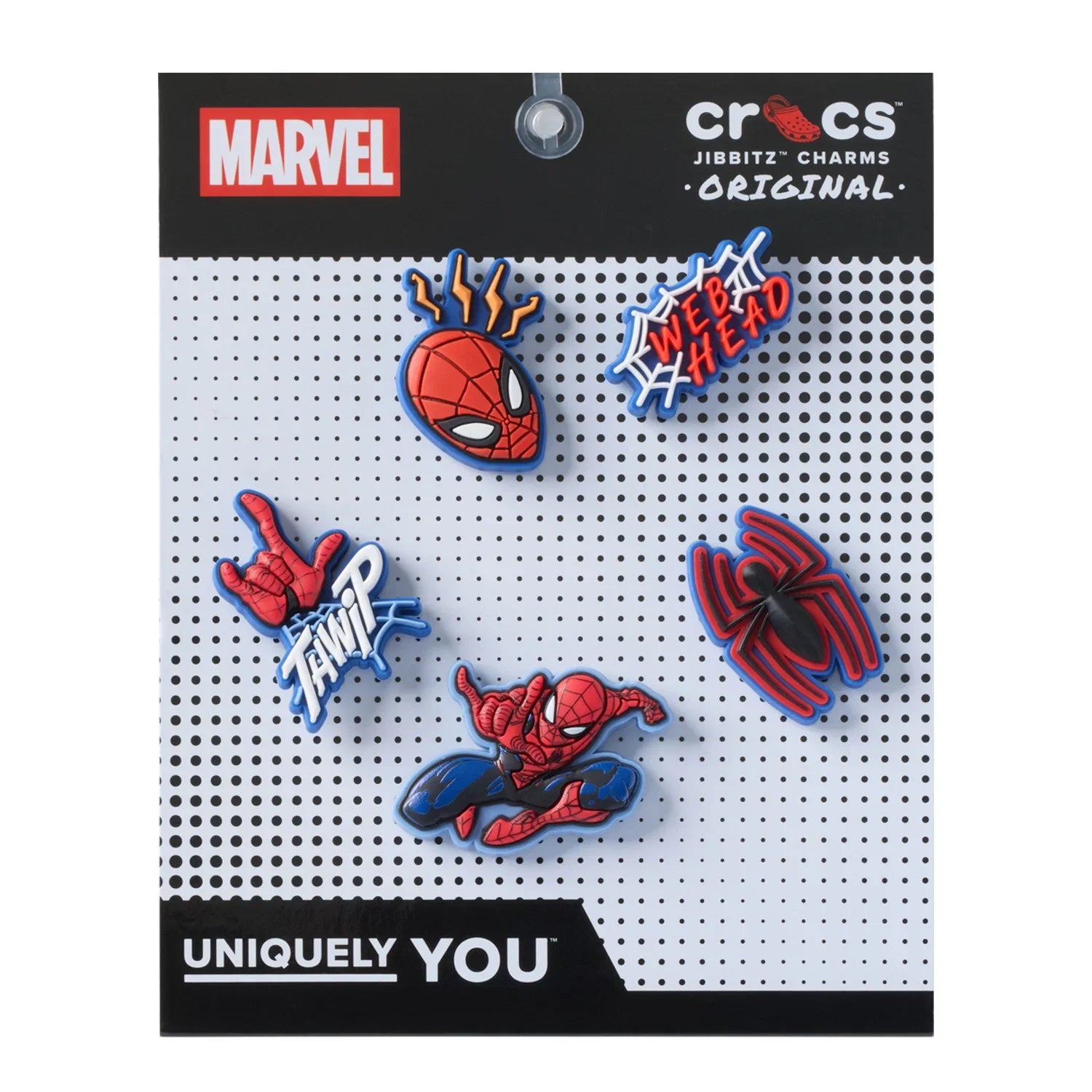 Spider-man 5 Pack Shoe Charms product image
