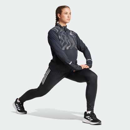 Women's adidas Ultimate Hi Vis Reflective 1/2-Zip Top