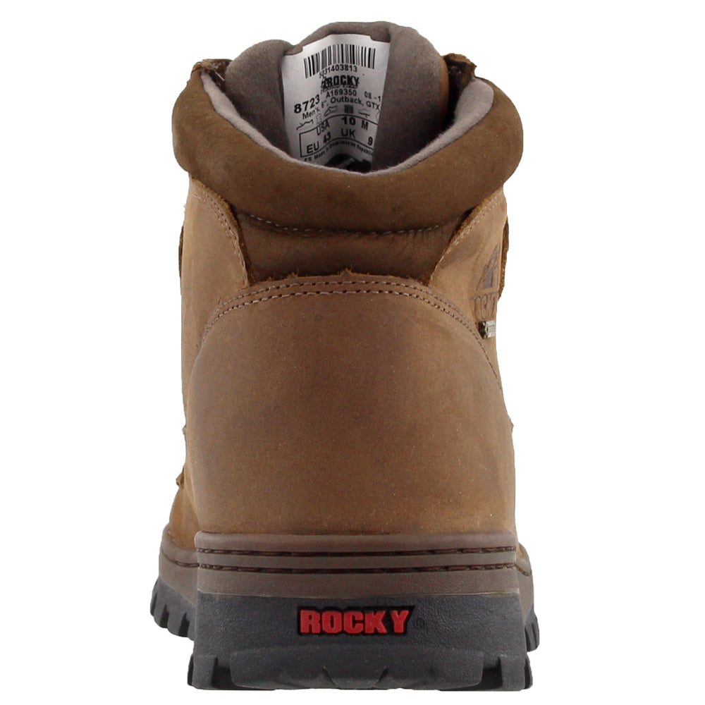 Outback 5 inch Gore-Tex Waterproof Round Toe Hiking Boots
