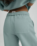 Echo Washed Straight Leg Sweatpants - Ocean Blue/Midnight Blue