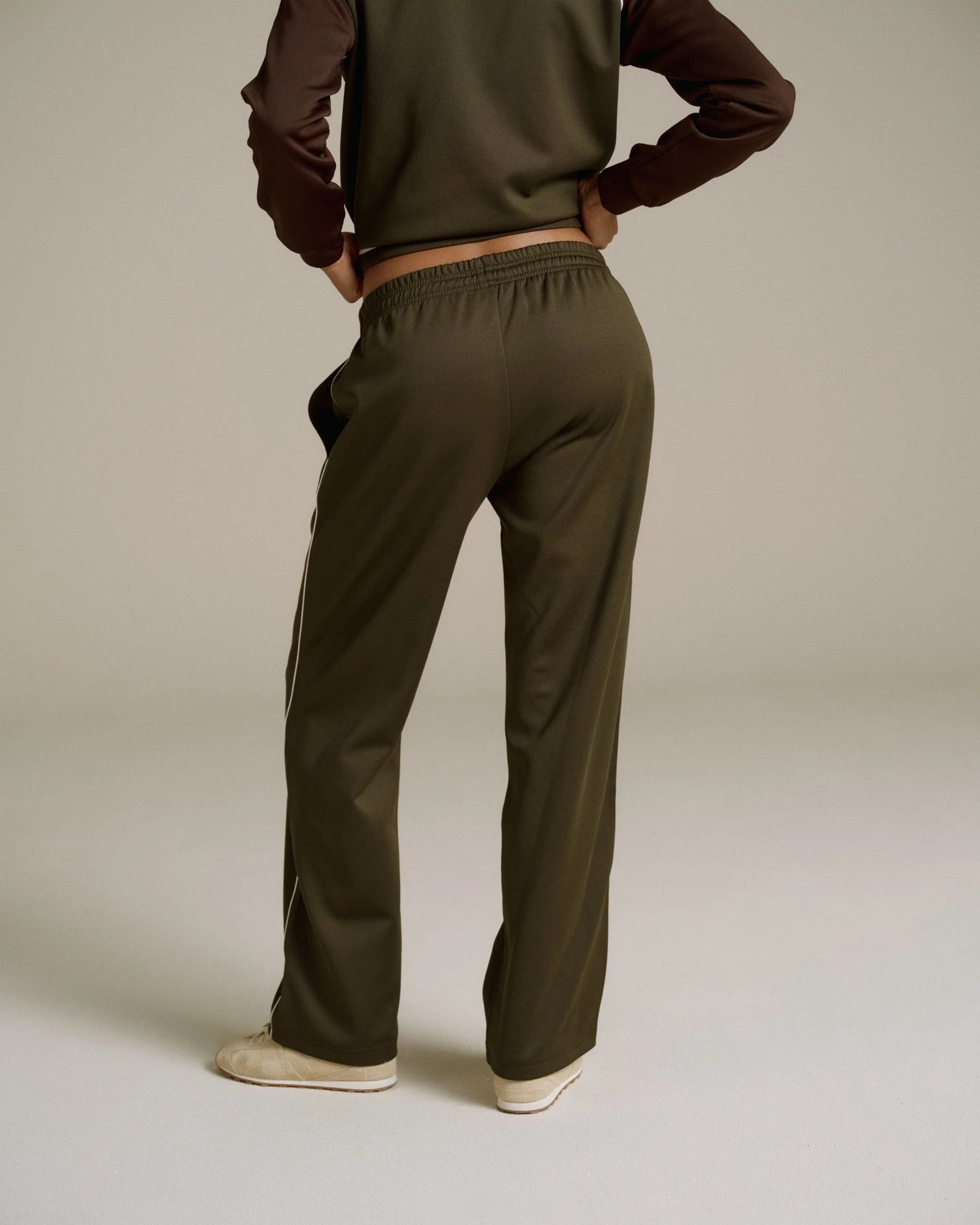 Jersey Track Pant - Fern Green