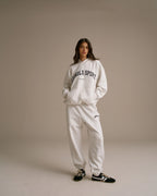 AS Oversized Hoodie - Light Grey Melange