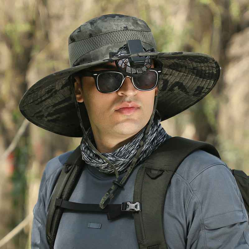 USB Rechargeable Cooling Sun Hat
