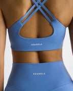 Ultimate Cross Back Bra - Blossom Blue