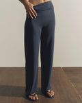 Straight Leg Yoga Pant - Midnight Blue