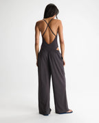 Slub Lounge Trousers - Coffee Bean