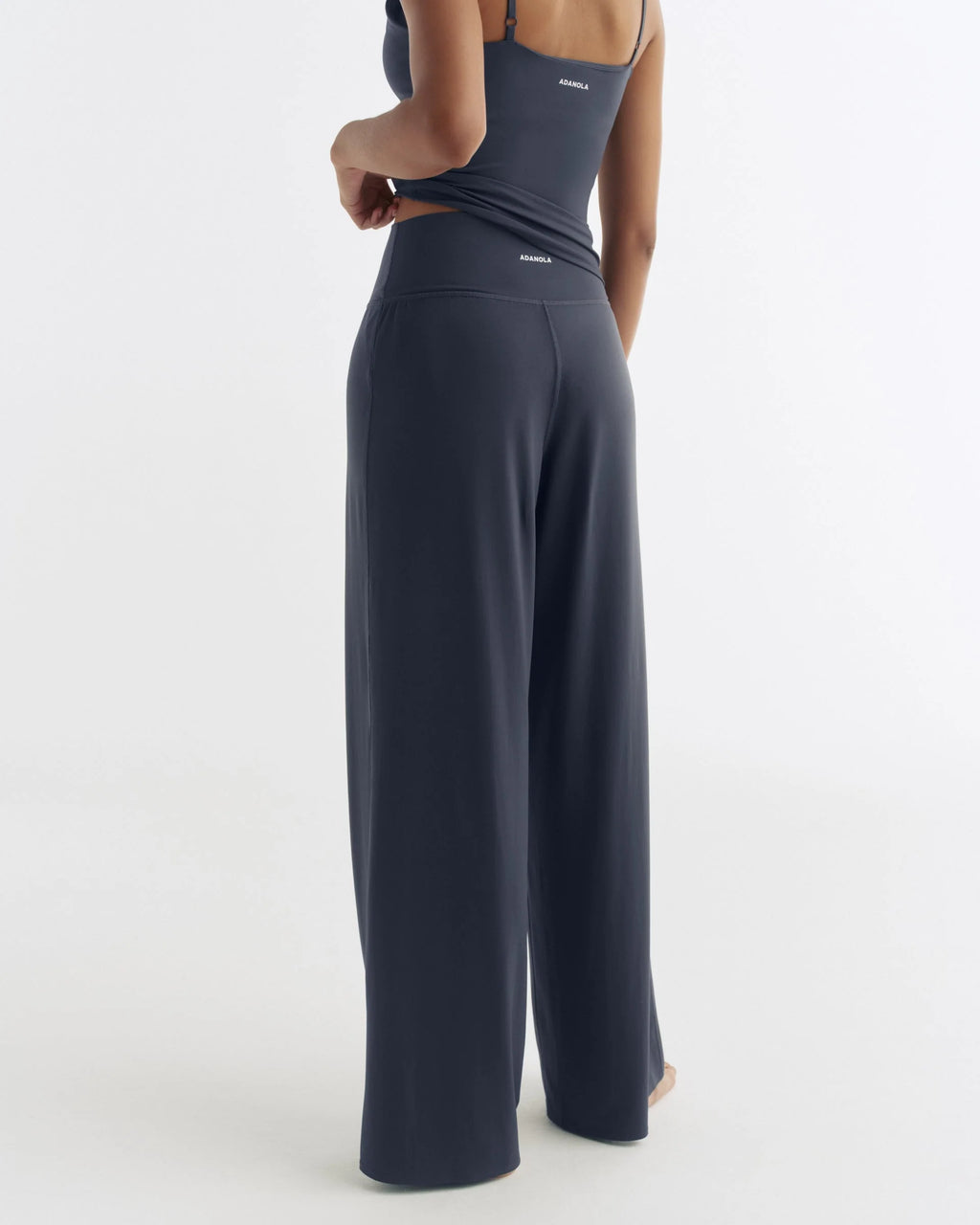 Wide Leg Yoga Pant - Midnight Blue