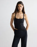 Ultimate Cross Back Top - Black
