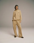 Signature Straight Leg Sweatpants - Caramel Beige