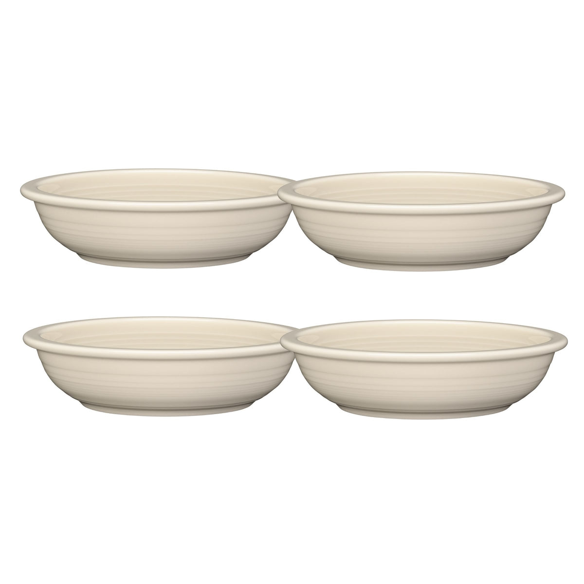 Linen Set of 4 Classic Rim 8 3/8-Inch 34OZ Pasta Bowls