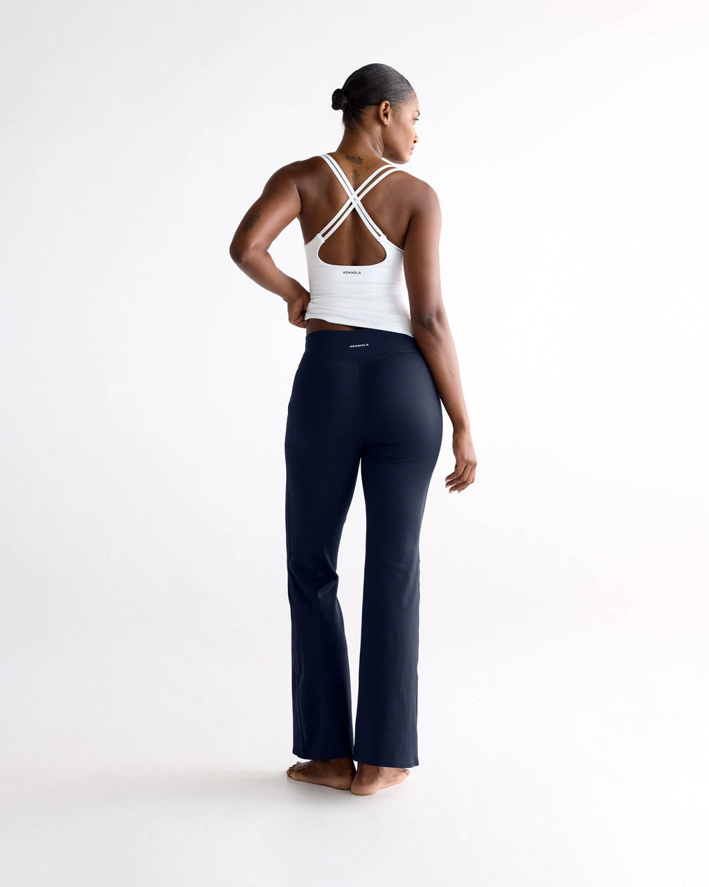 Ultimate Cross Back Top - White