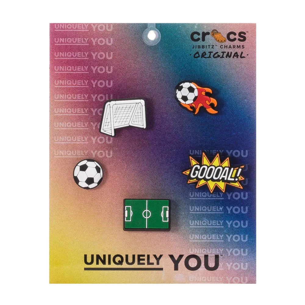 Let's Futbol Everything 5 Pack Shoe Charms product image