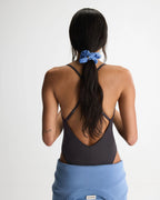 3 Pack Scrunchies - Coffee Bean/Blossom Blue