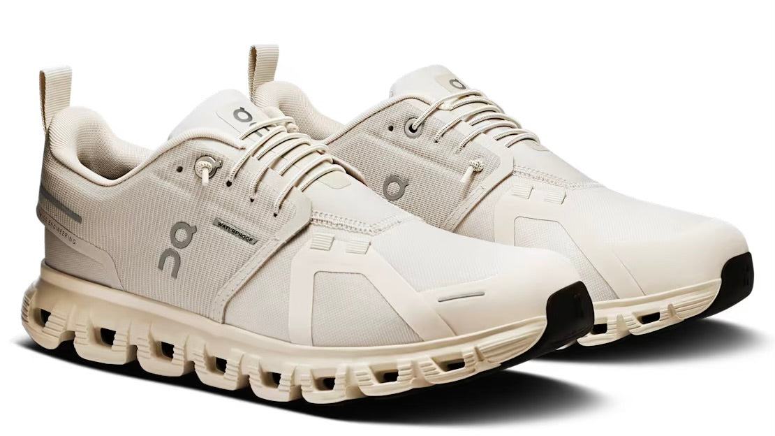On Running Cloud 6 Waterproof Pearl Cream (Women's)