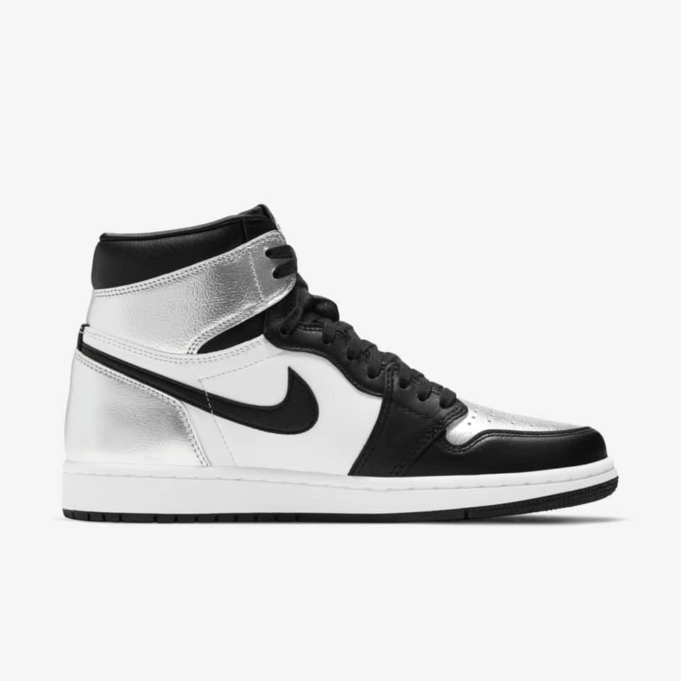 Air Jordan 1 Retro High OG 'Silver Toe' (2021) (Womens)