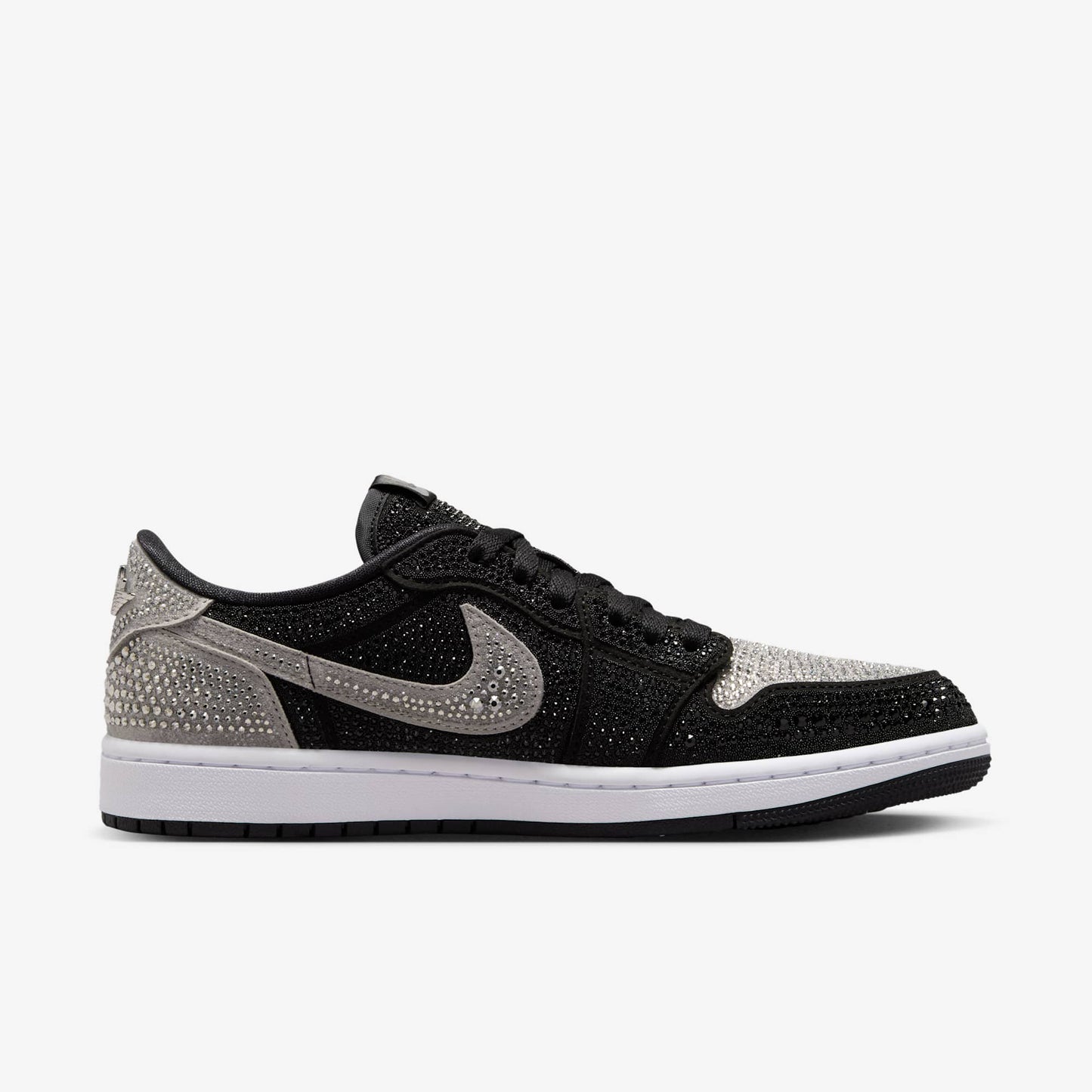 Air Jordan 1 Retro Low OG x Swarovski 'Stealth' (2025) (Womens)