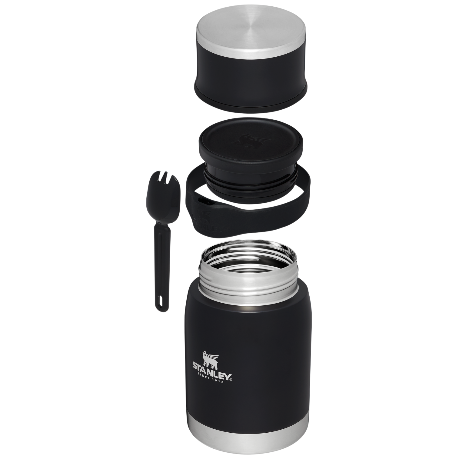 Adventure To-Go Food Jar + Spork| 24 OZ