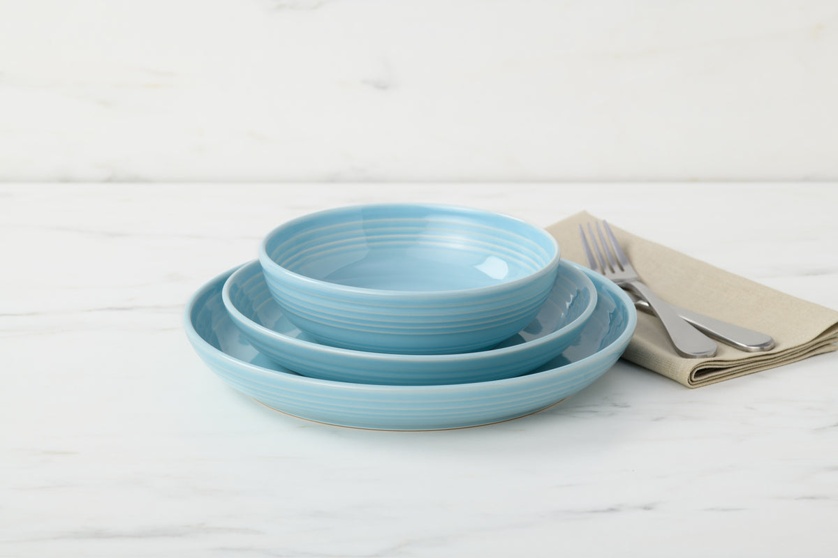 Coupe Bowl 3-Piece Dinnerware Set, Service for 1